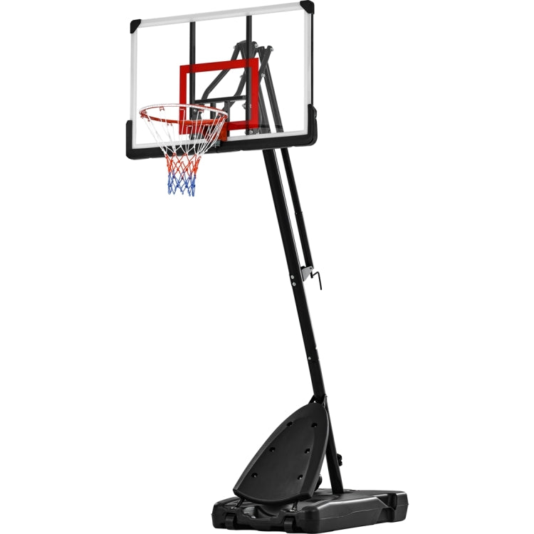 [US Warehouse] 7.5ft-10ft Height Adjustable Basketball Stand with LED Basketball Hoop Lights