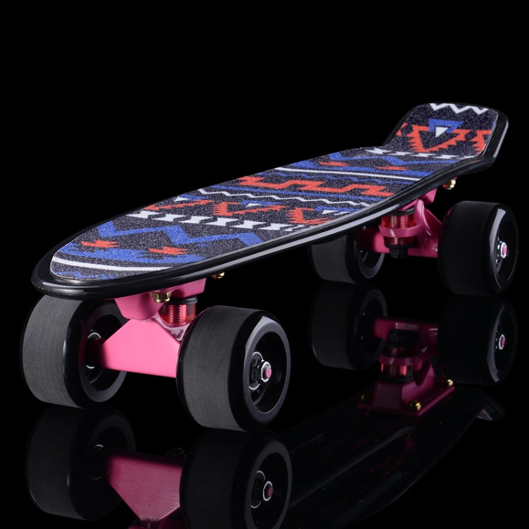 Shining Fish Plate Scooter Single Tilt Four Wheel Skateboard with 72mm Grinding Wheel