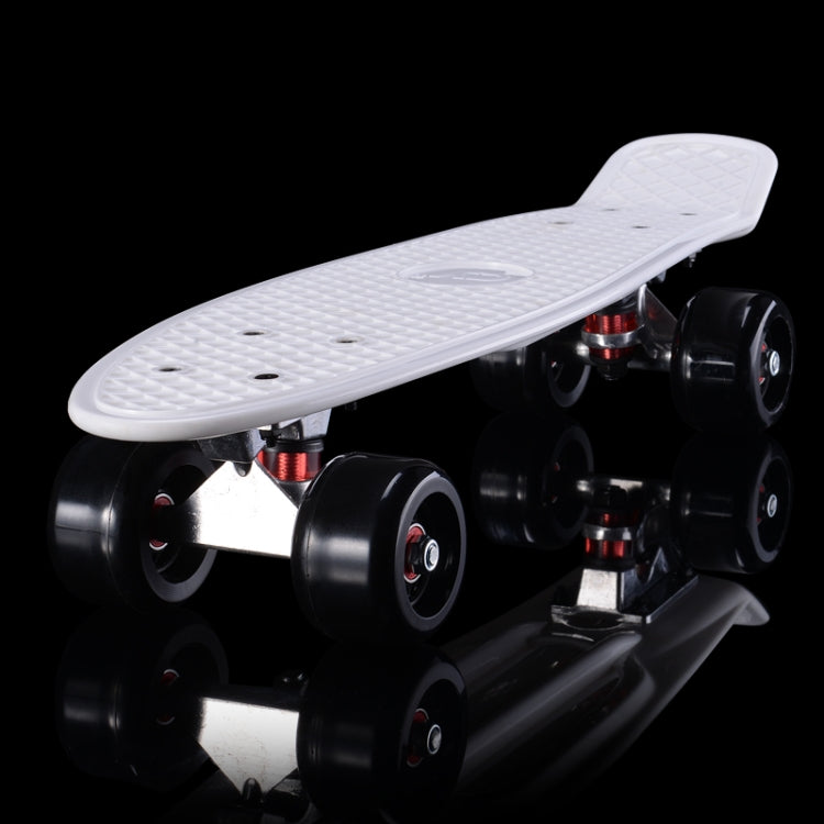 Shining Fish Plate Scooter Single Tilt Four Wheel Skateboard with 72mm Wheel