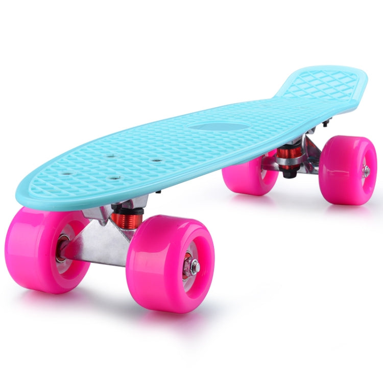 Shining Fish Plate Scooter Single Tilt Four Wheel Skateboard with 72mm Wheel