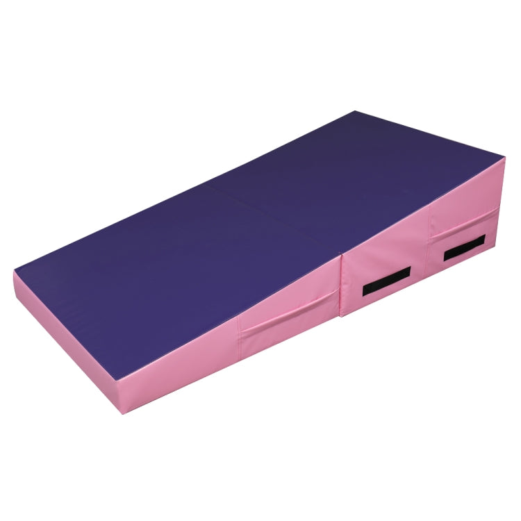 [US Warehouse] Foldable Trapezoid Gymnastics Mat, Size: 120x60x35 cm