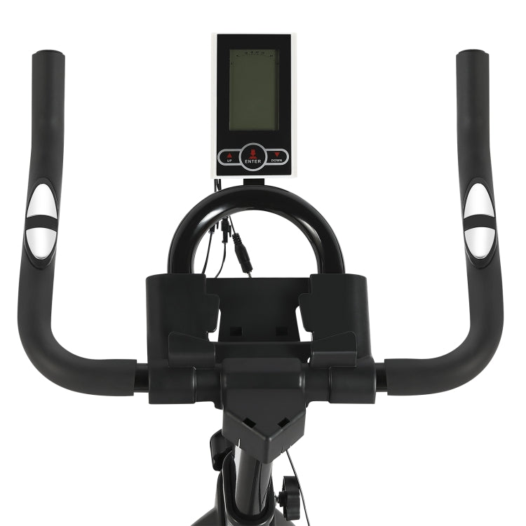 [US Warehouse] Indoor Spinning Bike Fitness Bicycle with LCD Display, Size: 41.34x18.11x46.46 inch