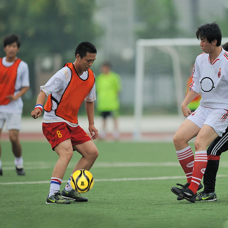 LEIJIAER 5093 No. 5 Double-layer Explosion-proof Wear-resistant Football for Adults(Red)