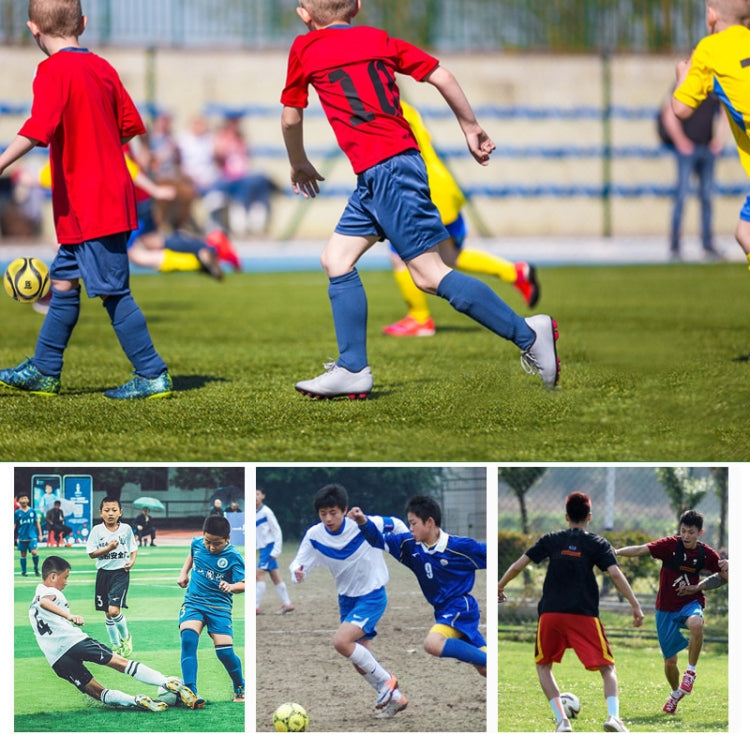LEIJIAER 4401 No. 4 Double-layer Explosion-proof Wear-resistant Football for Children(Red)