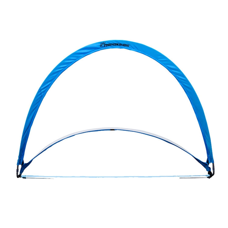 Portable Semi-circular Football Training Gate for Children, Size: 180cm(Blue)