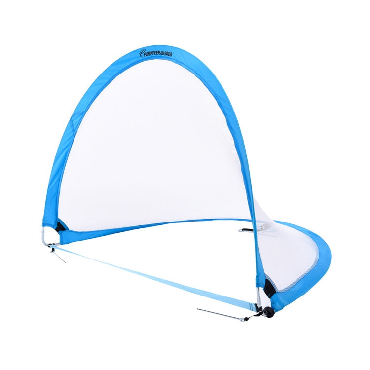 Portable Semi-circular Football Training Gate for Children, Size: 180cm(Blue)