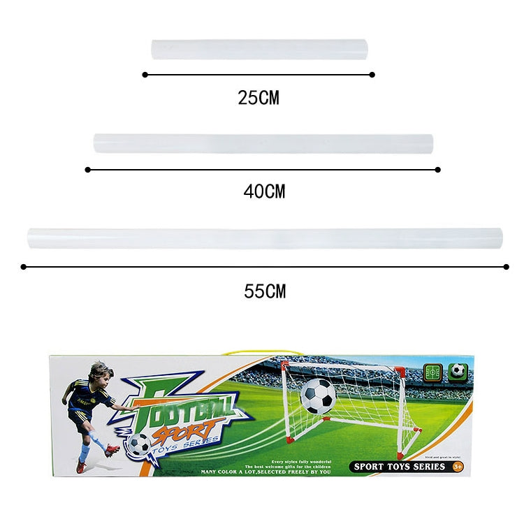 3 in 1 Plastic Door Frame Football Gate + Football + Inflator Set for Children