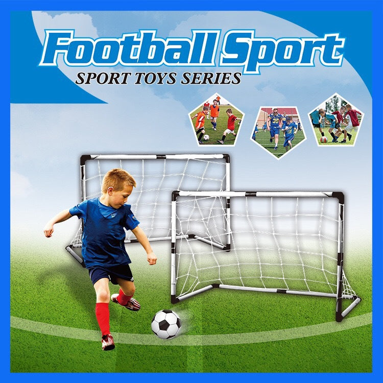 2 PCS Plastic Door Frame Football Gate for Children, Size: 92 x 61 x 48cm