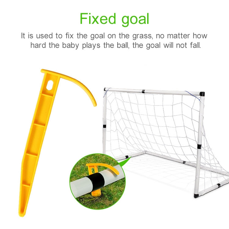 2 in 1 Outdoor Sports Football Gate + Simulation Leather Football Set for Children, Door Size: 108.5 x 67.5 x 53.5cm