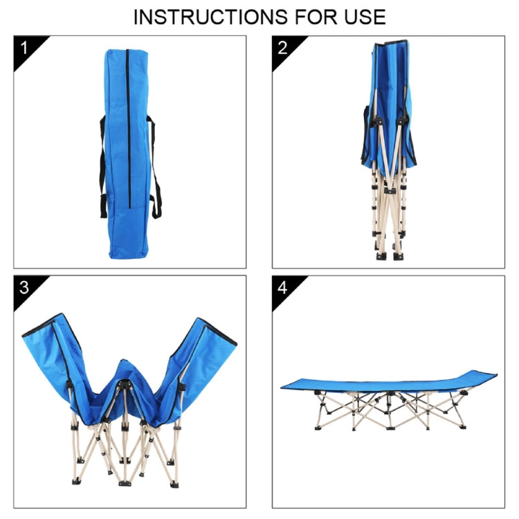 [US Warehouse] Outdoor Foldable Camping Ten-foot Bed