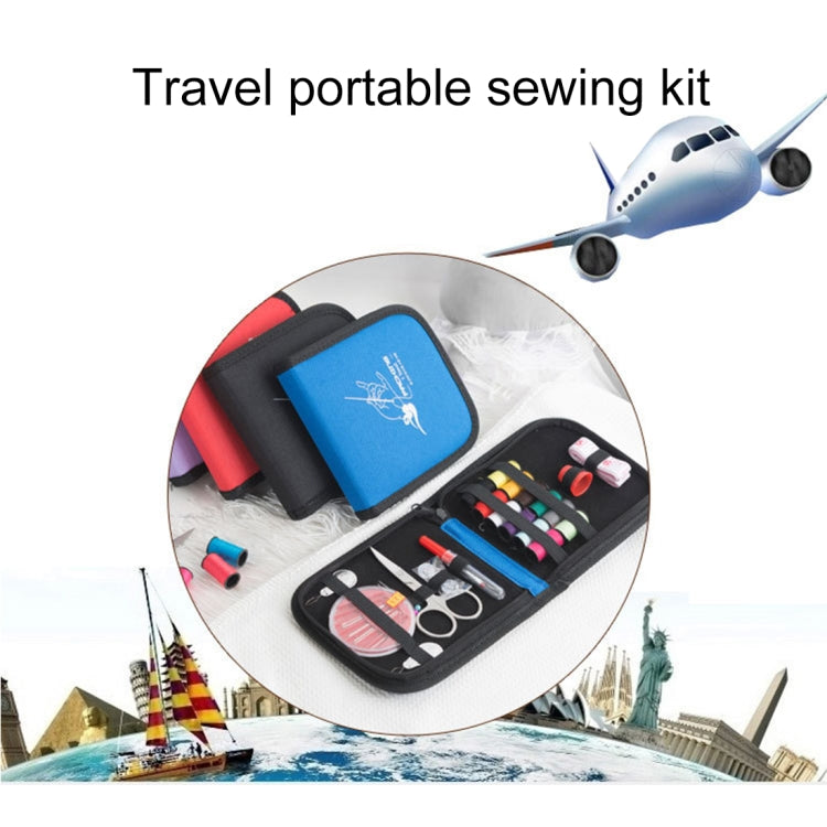 Portable Mini Home Travel Sewing Set Box, Size: 12*12.5cm