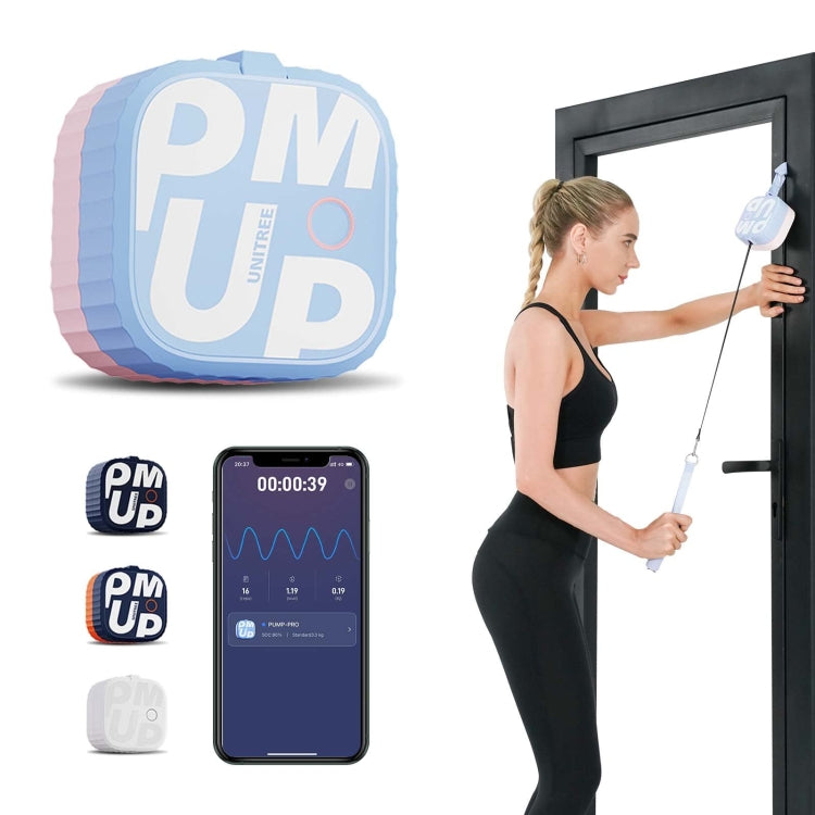 Unitree Pump Portable Home Gym Pump 4.4-44lbs Adjustable Resistance Cable Machine