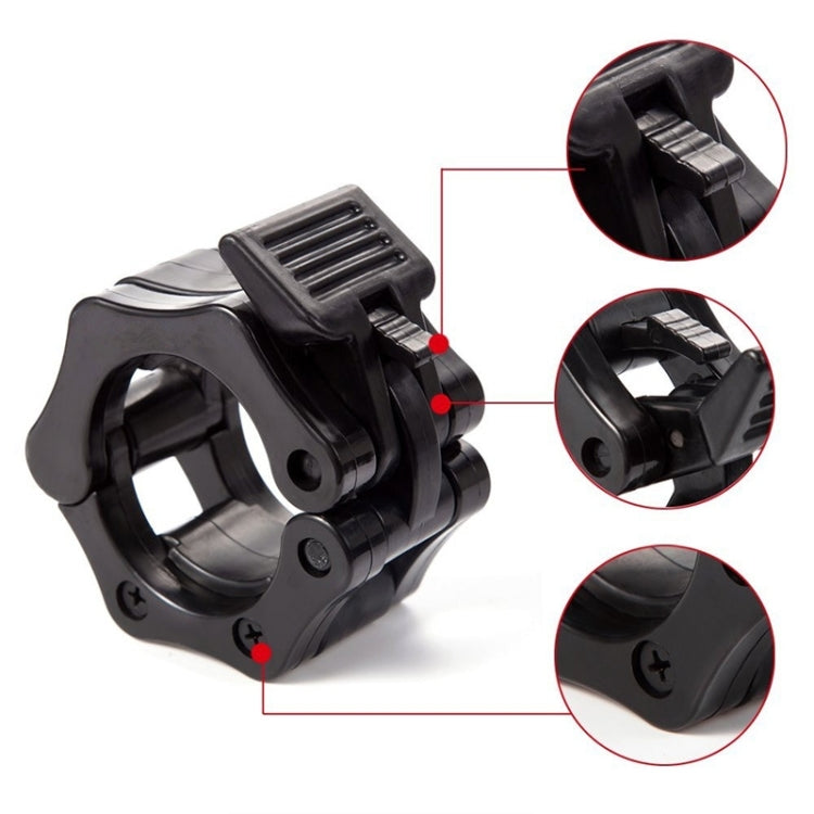 Fast Austrian Bar Chuck Lock Barbell Plastic Buckle, Diameter: 25mm