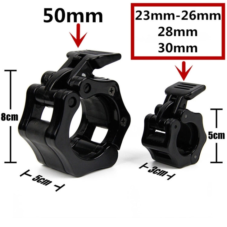 Fast Austrian Bar Chuck Lock Barbell Plastic Buckle, Diameter: 25mm