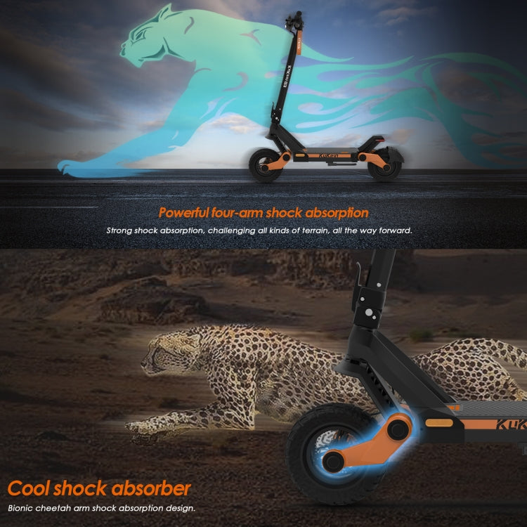 [EU Warehouse] Kukirin G3 10 inch Tires 1200W 52V 18AH Three-speed Folding Electric Offroad Scooter with LED Display