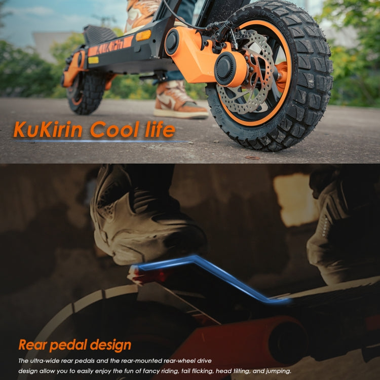 [EU Warehouse] Kukirin G3 10 inch Tires 1200W 52V 18AH Three-speed Folding Electric Offroad Scooter with LED Display