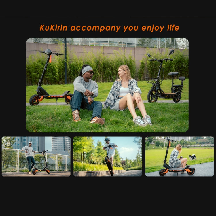 [EU Warehouse] Kukirin G3 10 inch Tires 1200W 52V 18AH Three-speed Folding Electric Offroad Scooter with LED Display