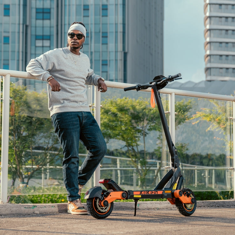 [EU Warehouse] Kukirin G3 10 inch Tires 1200W 52V 18AH Three-speed Folding Electric Offroad Scooter with LED Display