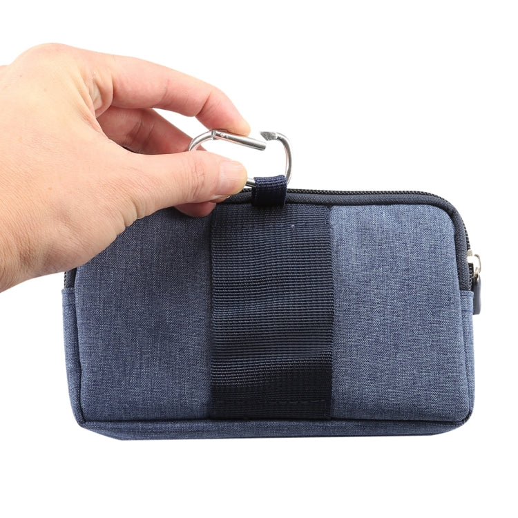 Sports Denim Universal Phone Bag Waist Bag for 5.2 inch or below Smartphones, Size: S