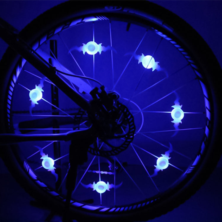 2 PCS Bicycle Wheels Willow Spoke Lights Decoration Colorful LED Night Riding Light
