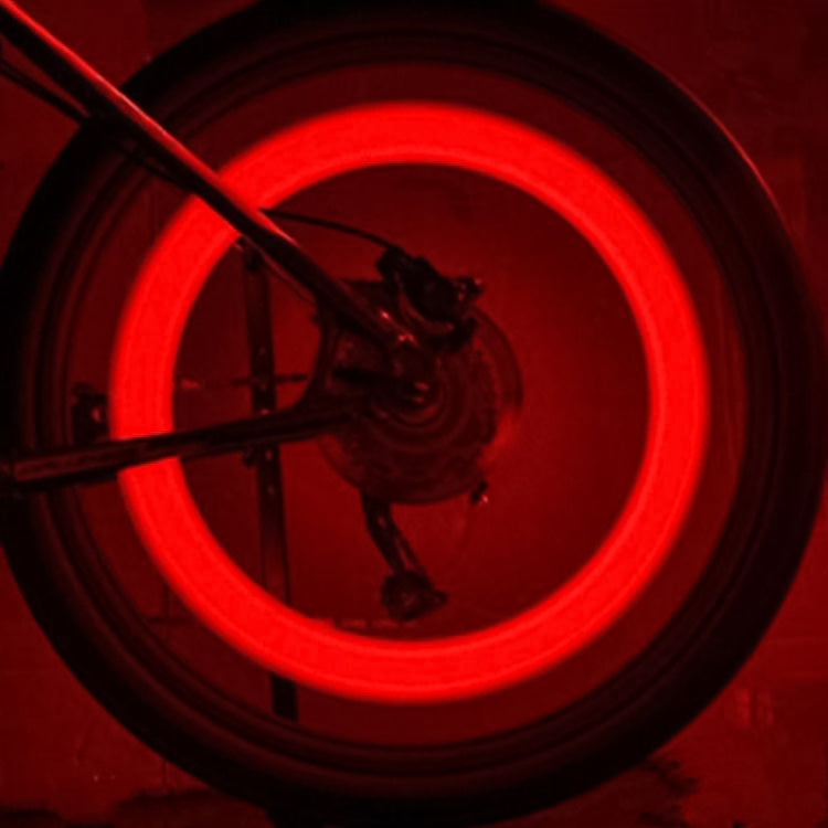 2 PCS Bicycle Wheels Willow Spoke Lights Decoration Colorful LED Night Riding Light