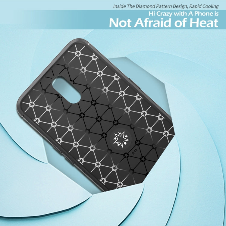 lenuo Shockproof TPU Case for OnePlus 7, with Invisible Holder