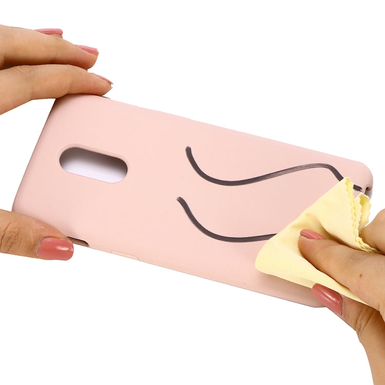 Ultra-thin Liquid Silicone Dropproof Protective Case for OnePlus 7