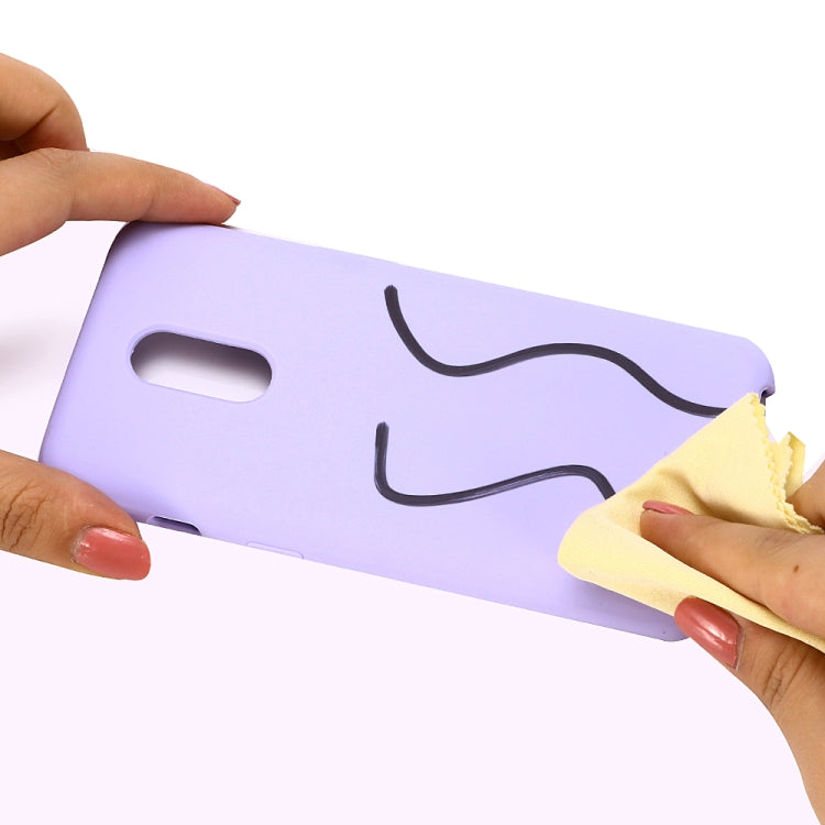 Ultra-thin Liquid Silicone Dropproof Protective Case for OnePlus 7