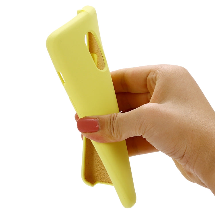 Ultra-thin Liquid Silicone Dropproof Protective Case for OnePlus 7