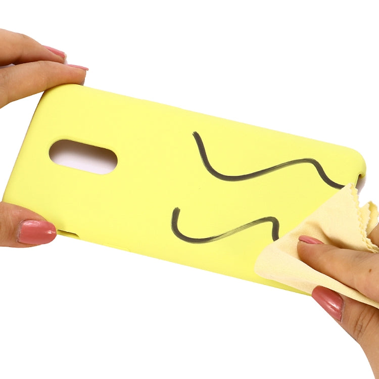 Ultra-thin Liquid Silicone Dropproof Protective Case for OnePlus 7