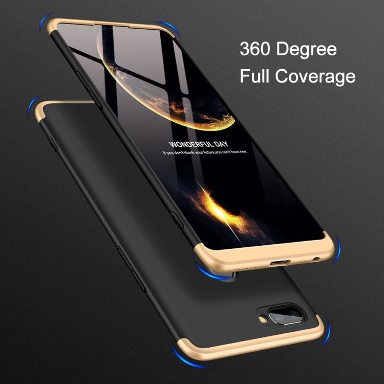 GKK Three Stage Splicing Full Coverage PC Case for OPPO Realme 2