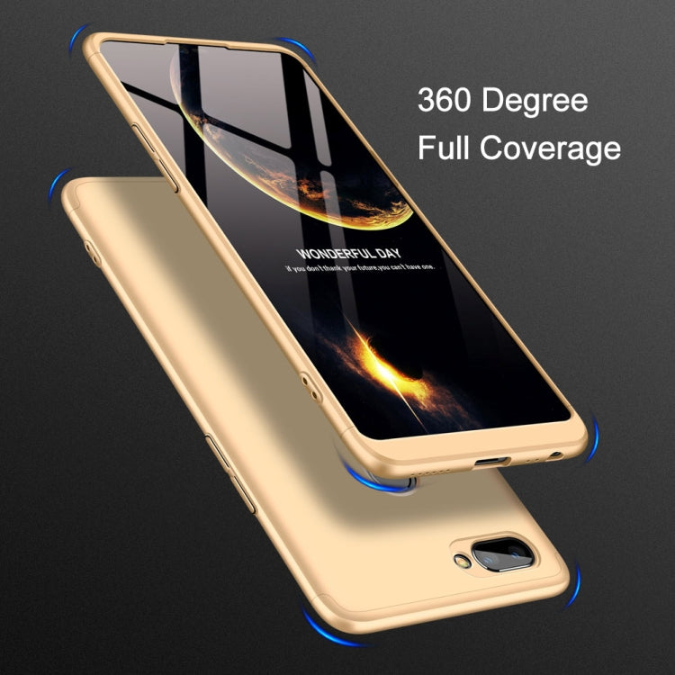 GKK Three Stage Splicing Full Coverage PC Case for OPPO Realme 2