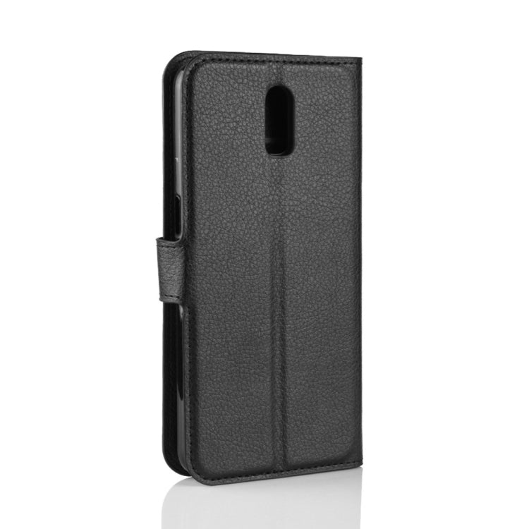 Litchi Texture Horizontal Flip PU Leather Case for OPPO R17, with Holder & Card Slots & Wallet