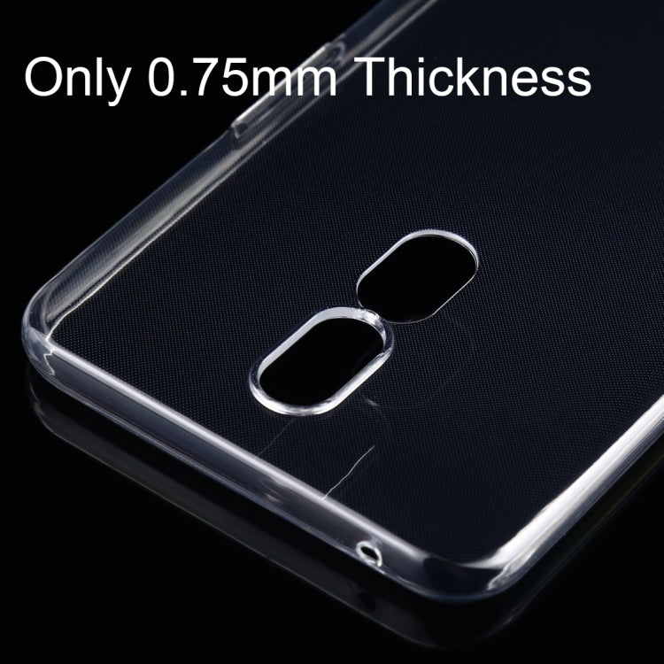 0.75mm Ultrathin Transparent TPU Soft Protective Case for OPPO F11