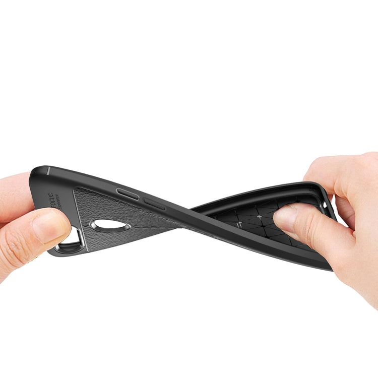 Litchi Texture TPU Shockproof Case for OPPO F9