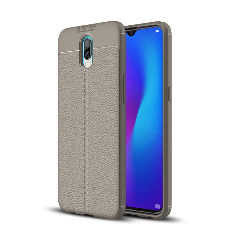Litchi Texture TPU Shockproof Case for OPPO R17