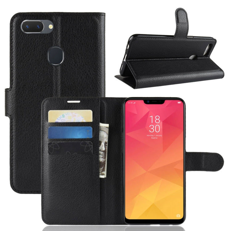Retro Crazy Horse Texture Horizontal Flip Leather Case for OPPO Realme 2, with Holder & Card Slots & Wallet
