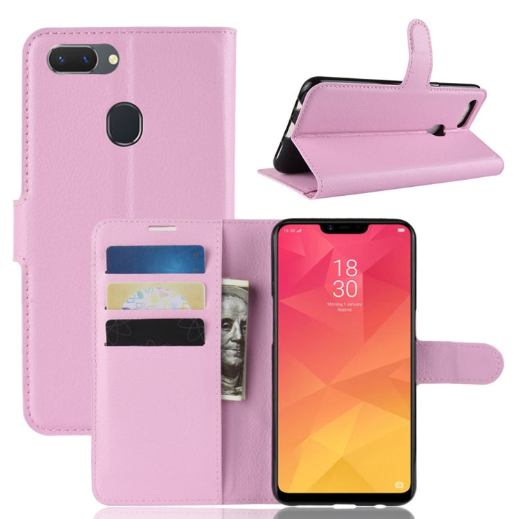 Retro Crazy Horse Texture Horizontal Flip Leather Case for OPPO Realme 2, with Holder & Card Slots & Wallet