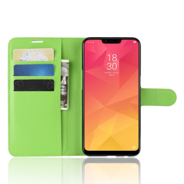 Retro Crazy Horse Texture Horizontal Flip Leather Case for OPPO Realme 2, with Holder & Card Slots & Wallet