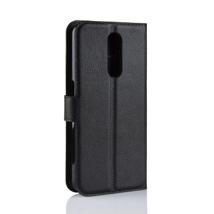 Litchi Texture Horizontal Flip Leather Case for OPPO R17 Pro, with Wallet & Holder & Card Slots