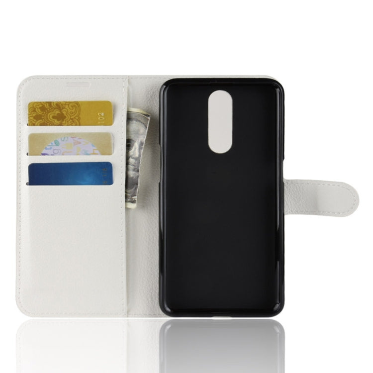 Litchi Texture Horizontal Flip Leather Case for OPPO R17 Pro, with Wallet & Holder & Card Slots