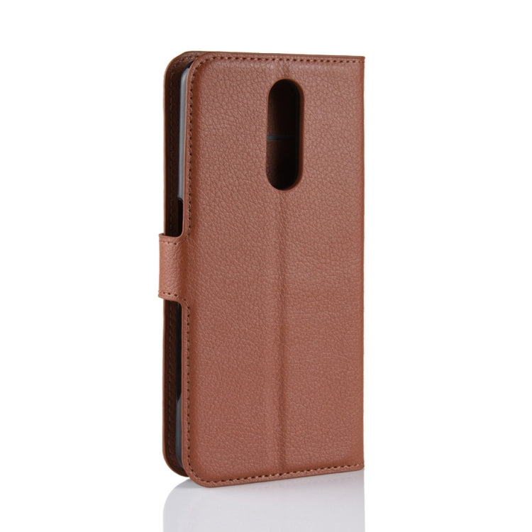 Litchi Texture Horizontal Flip Leather Case for OPPO R17 Pro, with Wallet & Holder & Card Slots