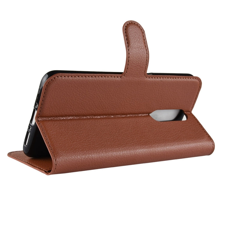 Litchi Texture Horizontal Flip Leather Case for OPPO R17 Pro, with Wallet & Holder & Card Slots