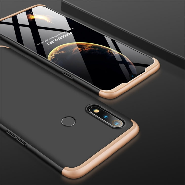 GKK Three Stage Splicing Full Coverage PC Case for OPPO Realme 3