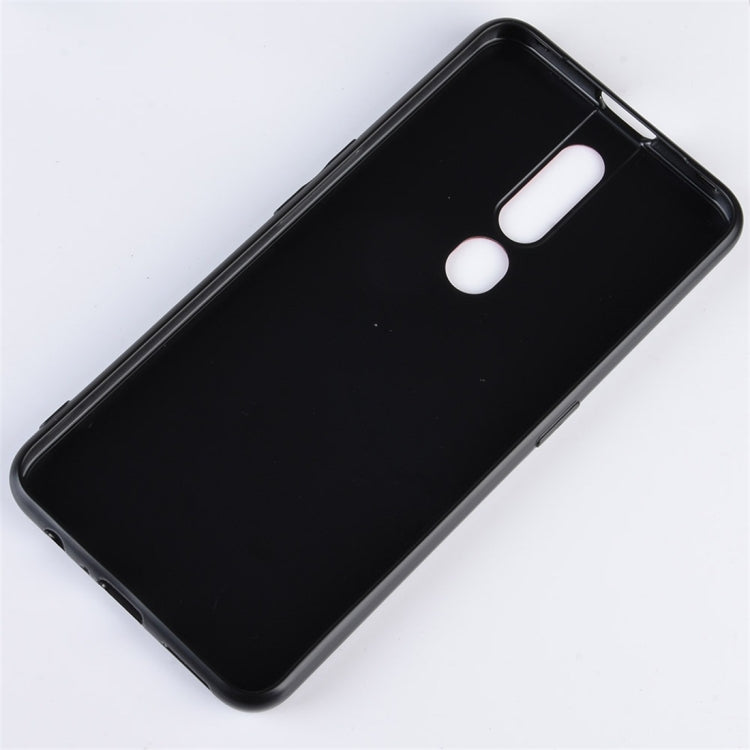 Shockproof Color Matching Denim PC + PU + TPU Protective Case for OPPO F11 Pro