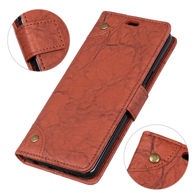 Copper Buckle Retro Crazy Horse Texture Horizontal Flip Leather Case for OPPO Realme 2, with Holder & Card Slots & Wallet