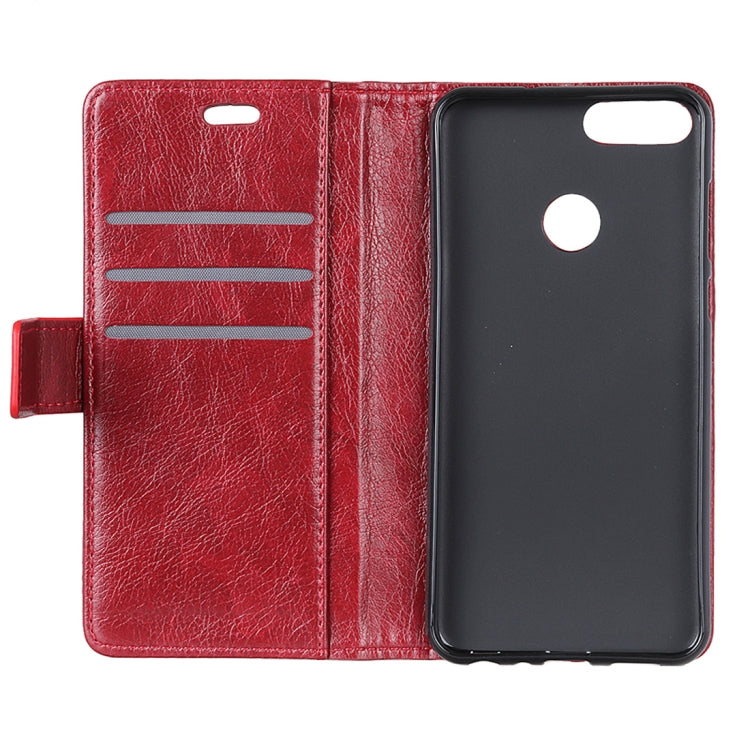 Copper Buckle Nappa Texture Horizontal Flip Leather Case for OPPO Realme 2, with Holder & Card Slots & Wallet