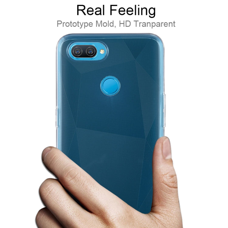For OPPO A12 0.75mm Ultra-Thin Transparent TPU Protective Case