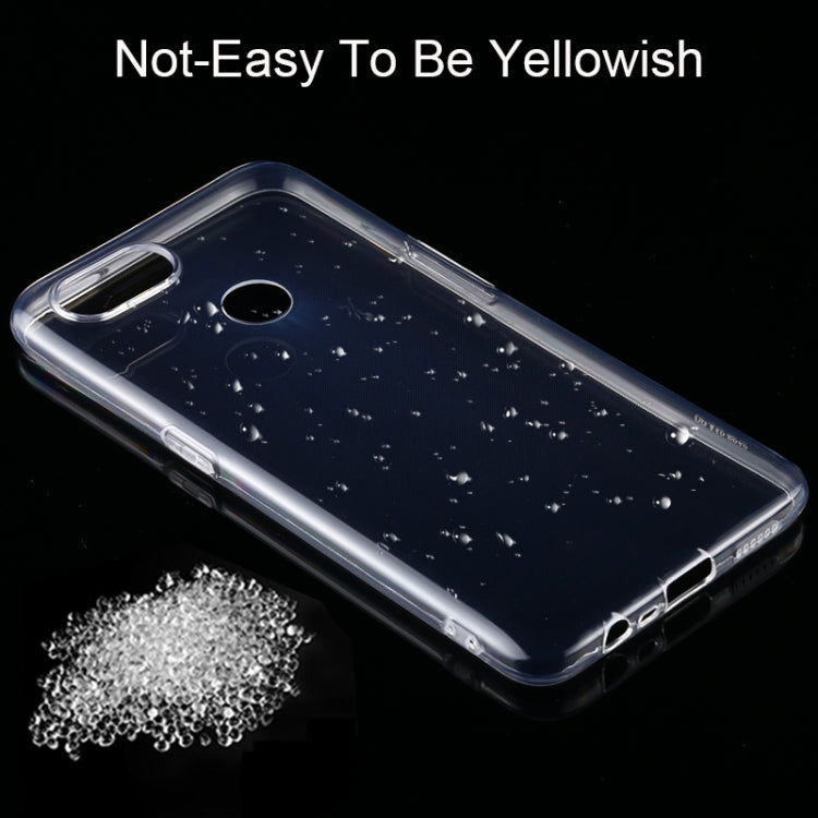 For OPPO A12 0.75mm Ultra-Thin Transparent TPU Protective Case