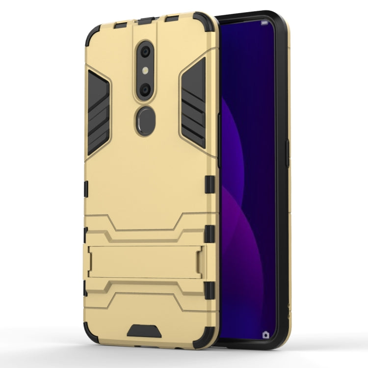 Shockproof PC + TPU Case for OPPO F11 Pro, with Holder